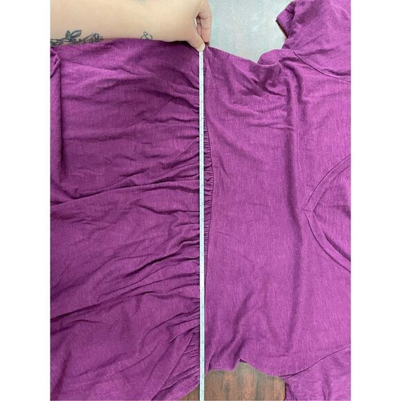 Terra & Sky Purple Blouse Size 0X - Picture 8 of 9